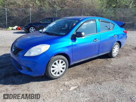 2012 Nissan Versa SV with VIN 3N1CN7AP0CL889069, listed as a IAAI auction lot 41942068 with 123,584 mi miles. Bid and sale history available at carsss.com. Image 18.