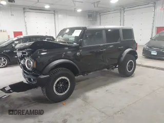 2024 Ford Bronco Big Bend with VIN 1FMDE7BH2RLA67771, listed as a IAAI auction lot 41836136 with 5,496 mi miles and . Bid and sale history available at DreamBid. Image 17.