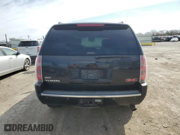 2010 GMC Yukon Denali with VIN 1GKUKEEF3AR134931, listed as a Copart auction lot 49961725 with 0 mi miles and Salvage Title. Bid and sale history available at carsss.com. Image 6.