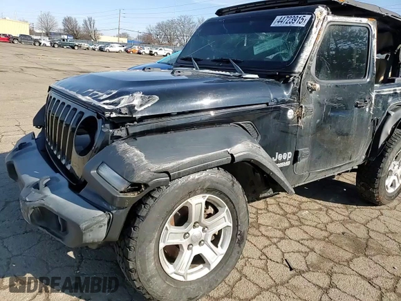 2019 Jeep Wrangler Sport S с VIN 1C4GJXAG9KW609099, выставлен на аукционе Copart как лот 44723915 с пробегом 128 046 миль миль и Списание • Salvage title. История ставок и продаж доступна на DreamBid. Изображение 12.