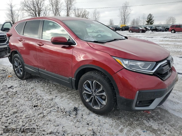 2022 Honda CR-V EX-L with VIN 5J6RW2H86NA005436, listed as a Copart auction lot 44700275 with 48,750 mi miles and Clean Title. Bid and sale history available at carsss.com. Image 4.