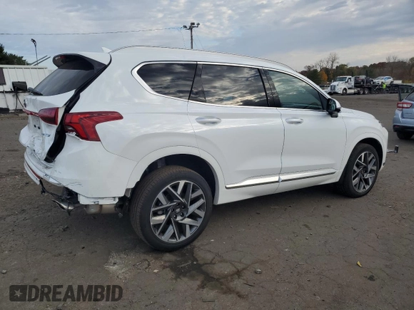 2023 Hyundai Santa Fe Calligraphy with VIN 5NMS5DAL9PH638154, listed as a Copart auction lot 77254174 with 8,565 mi miles and Salvage Title. Bid and sale history available at carsss.com. Image 3.