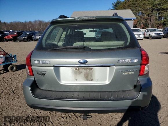 2009 Subaru Outback with VIN 4S4BP60CX97337843, listed as a Copart auction lot 81427014 with 185,218 mi miles and Salvage Title. Bid and sale history available at carsss.com. Image 6.