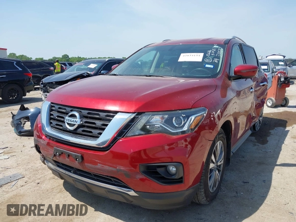 2020 Nissan Pathfinder SV with VIN 5N1DR2BN4LC638360, listed as a IAAI auction lot 42034154 with 65,549 mi miles and . Bid and sale history available at DreamBid. Image 18.