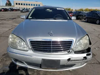 2006 Mercedes-Benz S-Class 3.7L with VIN WDBNF67J56A481922, listed as a Copart auction lot 76419024 with 149,397 mi miles and Salvage Title. Bid and sale history available at carsss.com. Image 5.