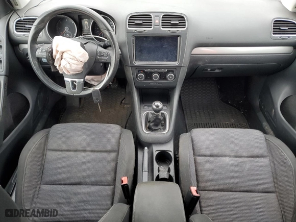 2013 Volkswagen Golf TDI w/Sunroof & Nav with VIN WVWNM7AJ2DW130973, listed as a Copart auction lot 42105645 with 162,232 mi miles and Salvage Title. Bid and sale history available at carsss.com. Image 8.