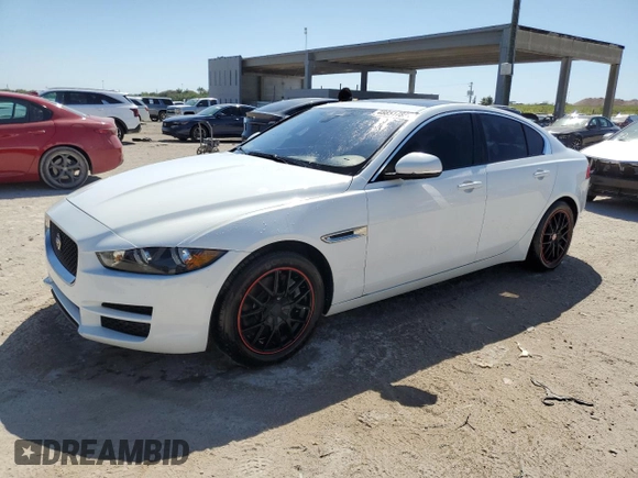 2017 Jaguar XE 25t with VIN SAJAR4BG1HA978526, listed as a Copart auction lot 48851785 with 107,121 mi miles and Non Repairable. Bid and sale history available at DreamBid. Image 1.