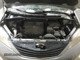 2011 Toyota Sienna LE AAS with VIN 5TDKK3DC3BS115071, listed as a Copart auction lot 46287965 with 160,187 mi miles and Salvage Title. Bid and sale history available at DreamBid. Image 12.