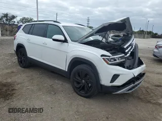 2023 Volkswagen Atlas SE с VIN 1V2WP2CA0PC520857, выставлен на аукционе Copart как лот 81071314 с пробегом 13 073 миль миль и Списание • Salvage title. История ставок и продаж доступна на DreamBid. Изображение 4.