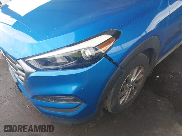 2018 Hyundai Tucson SEL with VIN KM8J33A49JU695678, listed as a IAAI auction lot 41680906 with 102,965 mi miles. Bid and sale history available at carsss.com. Image 6.