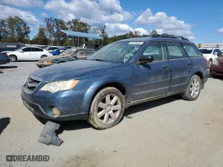 2008 Subaru Outback (Natl) i with VIN 4S4BP61C187334441, listed as a Copart auction lot 76325404 with 0 mi miles and Salvage Title. Bid and sale history available at carsss.com. Image 1.