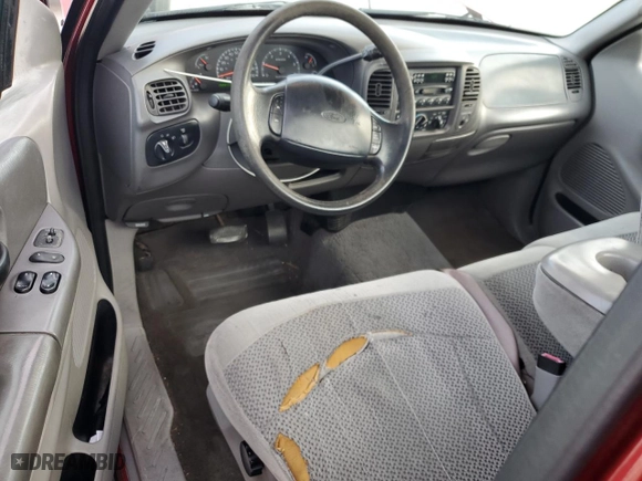 1999 Ford F-150 Work Series with VIN 1FTRF17W2XKC19269, listed as a Copart auction lot 47117905 with 190,898 mi miles and Salvage Title. Bid and sale history available at carsss.com. Image 8.