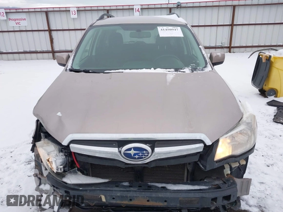 2014 Subaru Forester 2.5i Premium with VIN JF2SJACC3EG414875, listed as a IAAI auction lot 41450947 with 210,937 mi miles. Bid and sale history available at carsss.com. Image 11.