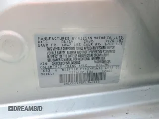 2015 Nissan Note SV with VIN 3N1CE2CP5FL362553, listed as a Copart auction lot 50935205 with 118,054 mi miles and Salvage Title. Bid and sale history available at DreamBid. Image 12.
