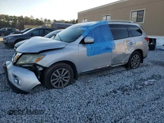 2015 Nissan Pathfinder SV z VIN 5N1AR2MN4FC621207, wystawiony jako Copart lot #86732704 z przebiegiem 207 322 mil mil oraz Szkoda całkowita • Salvage title. Historia ofert i sprzedaży dostępna na DreamBid. Obrazek 1.
