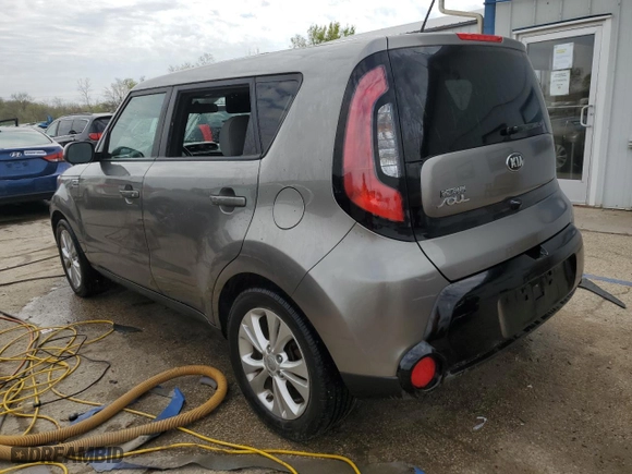 2016 Kia Soul + with VIN KNDJP3A52G7322863, listed as a Copart auction lot 53725155 with 0 mi miles and Salvage Title. Bid and sale history available at carsss.com. Image 2.