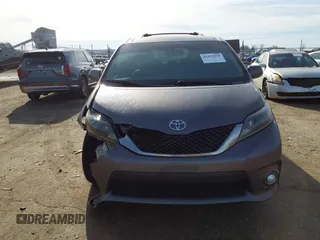 2015 Toyota Sienna SE with VIN 5TDXK3DC8FS633124, listed as a IAAI auction lot 41475935 with 182,921 mi miles and . Bid and sale history available at DreamBid. Image 12.