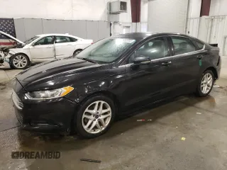 2014 Ford Fusion SE with VIN 3FA6P0HD7ER295107, listed as a Copart auction lot 86502954 with 143,876 mi miles and Salvage Title. Bid and sale history available at carsss.com. Image 1.