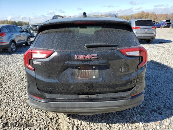 2024 GMC Terrain SLE with VIN 3GKALMEG0RL103108, listed as a Copart auction lot 46846594 with 8,950 mi miles and Salvage Title. Bid and sale history available at carsss.com. Image 6.