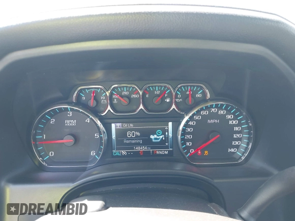 2016 Chevrolet Silverado 1500 LTZ with VIN 1GCVKSEC6GZ119613, listed as a IAAI auction lot 41778191 with 148,454 mi miles. Bid and sale history available at carsss.com. Image 7.