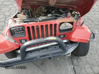 1995 Jeep Wrangler S with VIN 1J4FY19P2SP254595, listed as a Copart auction lot 82430184 with 130,942 mi miles and Salvage Title. Bid and sale history available at carsss.com. Image 11.