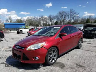 2014 Ford Focus SE with VIN 1FADP3F26EL420302, listed as a Copart auction lot 52653545 with 187,942 mi miles and Salvage Title. Bid and sale history available at DreamBid. Image 10.