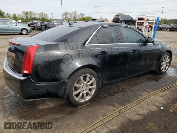 2008 Cadillac CTS RWD w/1SB with VIN 1G6DP57V480106235, listed as a Copart auction lot 73004914 with 158,654 mi miles and Clean Title. Bid and sale history available at carsss.com. Image 3.