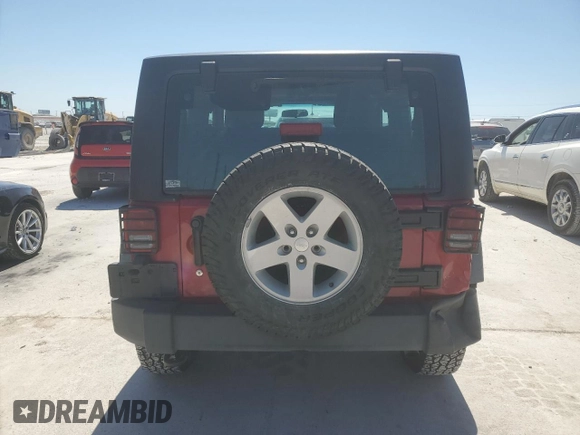2011 Jeep Wrangler Sport with VIN 1J4AA2D19BL574527, listed as a Copart auction lot 49920225 with 121,730 mi miles and Clean Title. Bid and sale history available at carsss.com. Image 6.