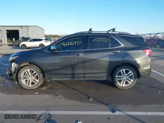 2018 Chevrolet Equinox Premier with VIN 2GNAXWEX7J6139051, listed as a IAAI auction lot 41216437 with 105,453 mi miles. Bid and sale history available at carsss.com. Image 14.