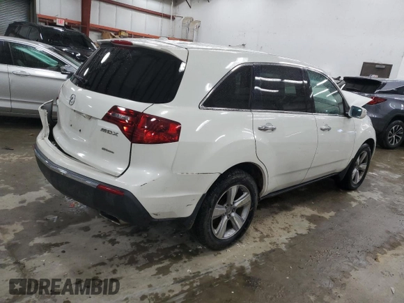 2012 Acura MDX Tech/Entertainment Pkg with VIN 2HNYD2H41CH547265, listed as a Copart auction lot 51605075 with 140,690 mi miles and Salvage Title. Bid and sale history available at carsss.com. Image 3.