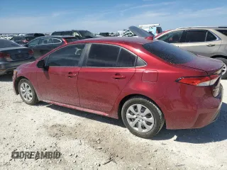 2022 Toyota Corolla LE with VIN 5YFEPMAE3NP323801, listed as a Copart auction lot 49072585 with 67,252 mi miles and Salvage Title. Bid and sale history available at carsss.com. Image 2.