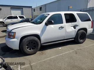 2012 Chevrolet Tahoe Commercial with VIN 1GNLC2E07CR185583, listed as a Copart auction lot 55288095 with 208,019 mi miles and Salvage title. Bid and sale history available at DreamBid. Image 1.