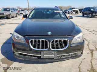 2011 BMW 7 Series 740Li with VIN WBAKB4C53BC574818, listed as a Copart auction lot 46913705 with 105,665 mi miles and Clean Title. Bid and sale history available at carsss.com. Image 5.