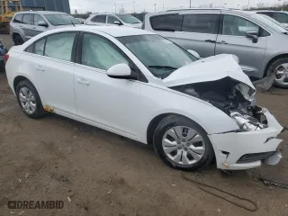 2013 Chevrolet Cruze 1LT with VIN 1G1PC5SB5D7276049, listed as a Copart auction lot 53455265 with 108,285 mi miles and Clean Title. Bid and sale history available at carsss.com. Image 4.