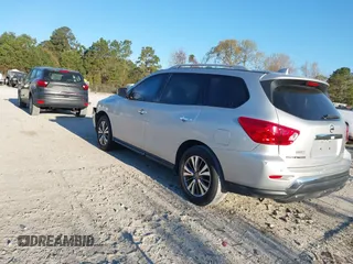 2019 Nissan Pathfinder SL with VIN 5N1DR2MN3KC625241, listed as a IAAI auction lot 41900008 with 156,509 mi miles and . Bid and sale history available at DreamBid. Image 3.