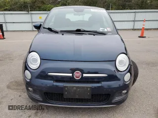 2014 FIAT 500 Sport with VIN 3C3CFFBR8ET195256, listed as a Copart auction lot 71742054 with 62,421 mi miles and Salvage Title. Bid and sale history available at carsss.com. Image 5.