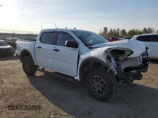 2024 Ford Ranger XLT with VIN 1FTER4HH2RLE22604, listed as a Copart auction lot 53979345 with 1,425 mi miles and Clean title. Bid and sale history available at DreamBid. Image 4.