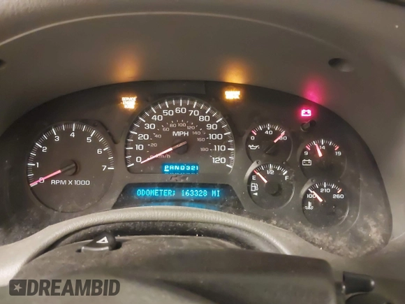 2004 Chevrolet TrailBlazer EXT LT with VIN 1GNET16P046158436, listed as a IAAI auction lot 41707323 with 163,328 mi miles. Bid and sale history available at carsss.com. Image 7.