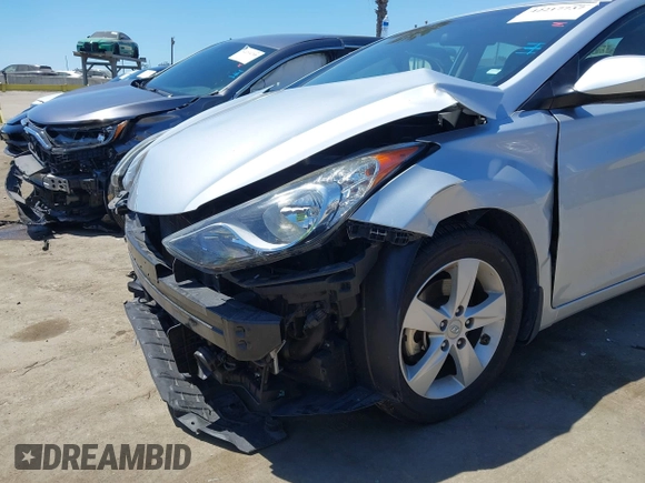 2013 Hyundai Elantra Limited with VIN 5NPDH4AE0DH419390, listed as a IAAI auction lot 42217737 with 50,991 mi miles and . Bid and sale history available at DreamBid. Image 6.