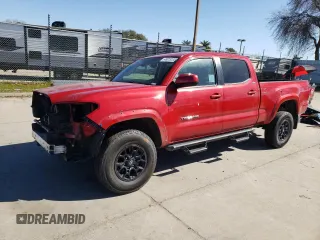 2020 Toyota Tacoma SR5 with VIN 3TMBZ5DN5LM026225, listed as a Copart auction lot 48019185 with 82,991 mi miles and Salvage title. Bid and sale history available at DreamBid. Image 1.