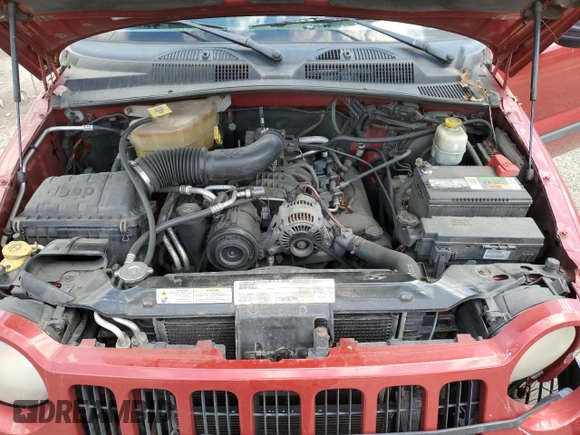 2007 Jeep Liberty Sport with VIN 1J8GL48K37W662433, listed as a Copart auction lot 52974075 with 203,744 mi miles and Salvage Title. Bid and sale history available at carsss.com. Image 12.