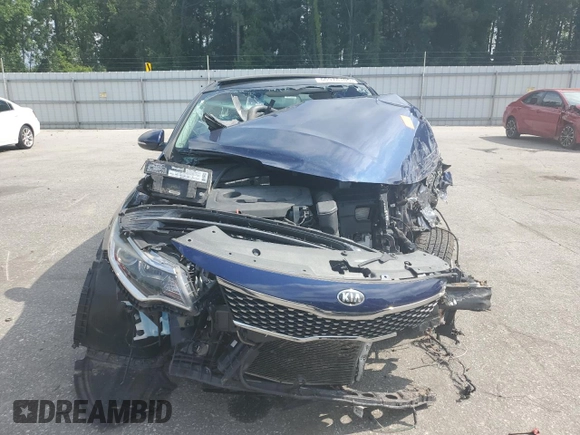 2018 Kia Optima S z VIN 5XXGT4L33JG226861, wystawiony jako Copart lot #60978105 z przebiegiem Nie podano mil oraz Szkoda całkowita • Salvage title. Historia ofert i sprzedaży dostępna na DreamBid. Obrazek 5.