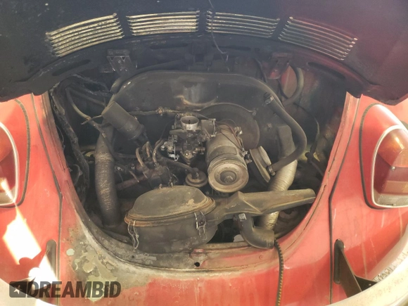 1972 Volkswagen Beetle with VIN 1122298570, listed as a Copart auction lot 78377084 with 1,150 mi miles and Salvage Title. Bid and sale history available at DreamBid. Image 11.