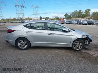 2020 Hyundai Elantra SEL with VIN 5NPD84LF7LH523895, listed as a IAAI auction lot 40605847 with 42,730 mi miles. Bid and sale history available at carsss.com. Image 13.