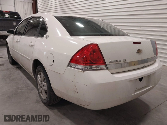 2006 Chevrolet Impala LS with VIN 2G1WB58K569231250, listed as a IAAI auction lot 41839214 with 182,182 mi miles and . Bid and sale history available at DreamBid. Image 3.