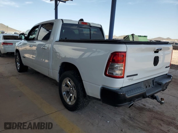 2019 Ram 1500 Big Horn z VIN 1C6SRFFT2KN780244, wystawiony jako Copart lot #60891565 z przebiegiem 117 269 mil mil oraz Czysty tytuł • Clean title. Historia ofert i sprzedaży dostępna na DreamBid. Obrazek 2.