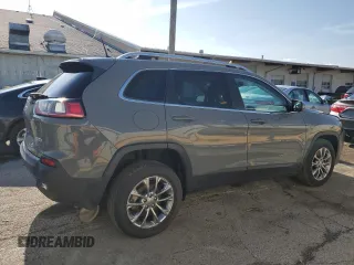 2021 Jeep Cherokee Latitude Plus with VIN 1C4PJLLB9MD116340, listed as a Copart auction lot 50639605 with 60,700 mi miles and Salvage title. Bid and sale history available at DreamBid. Image 3.