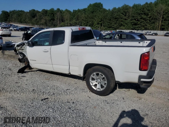 2022 Chevrolet Colorado 2WD LT с VIN 1GCHSCEA7N1230278, выставлен на аукционе Copart как лот 58252305 с пробегом 56 802 миль миль и Чистый • Clean title. История ставок и продаж доступна на DreamBid. Изображение 2.