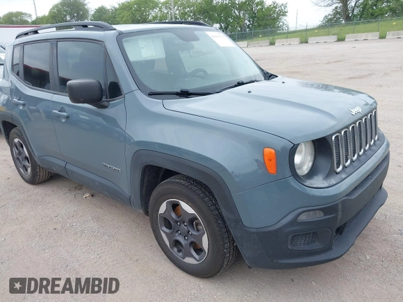 2017 Jeep Renegade Sport z VIN ZACCJAAB9HPF86929, wystawiony jako IAAI lot #42433375 z przebiegiem 218 378 mil mil oraz . Historia ofert i sprzedaży dostępna na DreamBid. Obrazek 1.
