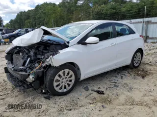 2016 Hyundai Elantra GT with VIN KMHD35LH6GU316279, listed as a Copart auction lot 70252724 with 42,791 mi miles and Salvage Title. Bid and sale history available at carsss.com. Image 1.
